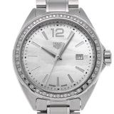  Shop Authentic Tag Heuer Formula 1 Diamonds Mother of Pearl White Dial Silver Steel Strap Watch for Women - WBJ141A.BA0664 - Luxxuri