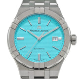  Shop Authentic Maurice Lacroix Aikon Automatic Limited Summer Edition Blue Dial Silver Steel Strap Watch For Men - AI6008-SS00F-431-1 - Luxxuri