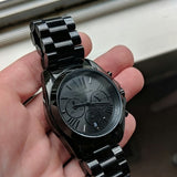  Shop Authentic Michael Kors Bradshaw Black Dial Black Steel Strap Watch for Men - MK5550 - Luxxuri