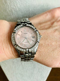  Shop Authentic Guess Water Pro Diamonds Silver Dial Silver Steel Strap Watch For Women - G75511M - Luxxuri