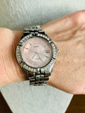  Shop Authentic Guess Water Pro Diamonds Silver Dial Silver Steel Strap Watch For Women - G75511M - Luxxuri