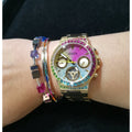  Shop Authentic Guess Sugarrush Quartz Multicolor Dial Gold Steel Strap Watch For Women - GW0258L1 - Luxxuri