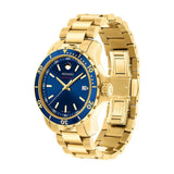  Shop Authentic Movado Series 800 Blue Dial Gold Steel Strap Watch For Men - 2600144 - Luxxuri