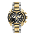  Shop Authentic Versace V-Ray Chronograph Black Dial Two Tone Steel Strap Watch For Men - VE2I00421 - Luxxuri