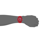  Shop Authentic Tommy Hilfiger Denim Quartz Red Dial Red Rubber Strap Watch for Men - 1791480 - Luxxuri