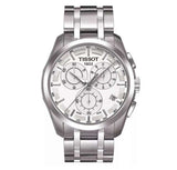  Shop Authentic Tissot T Classic Couturier Chronograph White Dial Silver Steel Strap Watch For Men - T101.617.11.031.00 - Luxxuri
