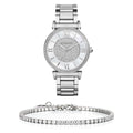  Shop Authentic Michael Kors Catlin Silver Dial Silver Steel Strap Watch for Women - MK3355 - Luxxuri