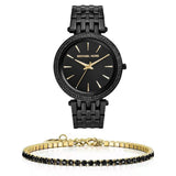  Shop Authentic Michael Kors Darci Black Dial Black Steel Strap Watch for Women - MK3337 - Luxxuri