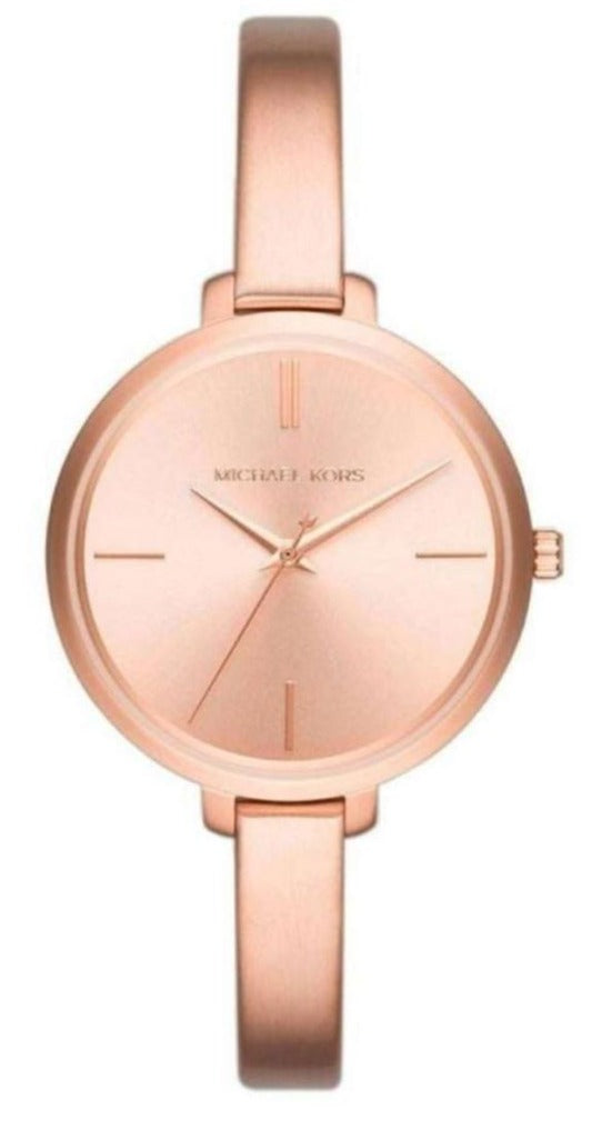  Shop Authentic Michael Kors Jaryn Rose Gold Dial Rose Gold Steel Strap Watch For Women - MK3547 - Luxxuri