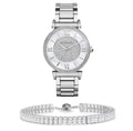  Shop Authentic Michael Kors Catlin Silver Dial Silver Steel Strap Watch for Women - MK3355 - Luxxuri