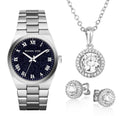  Shop Authentic Michael Kors Channing Midnight Blue Dial Silver Steel Strap Watch for Women - MK6113 - Luxxuri
