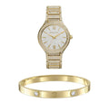 Shop Authentic Michael Kors Kerry Crystals Gold Dial Gold Steel Strap Watch For Women - MK3360 - Luxxuri
