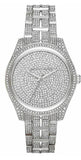  Shop Authentic Michael Kors Lauryn Analog Crystals Silver Dial Silver Steel Strap Watch For Women - MK3717 - Luxxuri