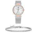  Shop Authentic Tommy Hilfiger Lynn Quartz Silver Dial Silver Mesh Bracelet Watch For Women - 1781863 - Luxxuri