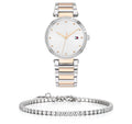  Shop Authentic Tommy Hilfiger Lynn Quartz White Dial Two Tone Steel Strap Watch For Women - 1782236 - Luxxuri