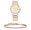  Shop Authentic Tommy Hilfiger Lynn Quartz Rose Gold Dial Rose Gold Steel Strap Watch For Women - 1782237 - Luxxuri