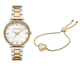 Shop Authentic Michael Kors Pyper Three Hand White Dial Two Tone Steel Strap Watch For Women - MK4595 - Luxxuri