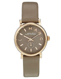  Shop Authentic Marc Jacobs Baker Grey Dial Grey Leather Strap Watch for Women - MBM1318 - Luxxuri