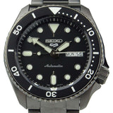  Shop Authentic Seiko 5 Sports Automatic Black Dial Black Steel Strap Watch For Men - SRPD65K1 - Luxxuri