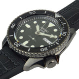  Shop Authentic Seiko 5 Sport Automatic Black Dial Black Silicone Strap Watch For Men - SRPD65K3 - Luxxuri
