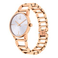 Shop Authentic Calvin Klein Stately White Dial Rose Gold Steel Strap Watch for Women - K3G23626 - Luxxuri