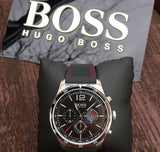  Shop Authentic Hugo Boss Professional Black Dial Black Silicone Strap Watch for Men - 1513525 - Luxxuri