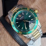  Shop Authentic Movado Series 800 Green Dial Two Tone Steel Strap Watch for Men - 2600147 - Luxxuri