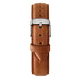  Shop Authentic Daniel Wellington Petite Sterling Black Dial Brown Leather Strap Watch For Women - DW00100178 - Luxxuri