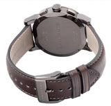  Shop Authentic Burberry The City Chronograph Ion Plated Grey Dial Grey Leather Strap Watch for Men - BU9384 - Luxxuri