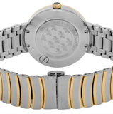  Shop Authentic Swarovski Lovely Crystals Mother of Pearl Dial Two Tone Steel Strap Watch for Women - 1187022 - Luxxuri