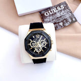  Shop Authentic Guess Momentum Black Dial Black Rubber Strap Watch for Men - GW0263G1 - Luxxuri