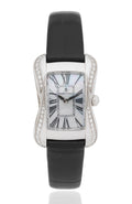  Shop Authentic Maurice Lacroix Divina White Mother of Pearl Dial Black Leather Strap Watch for for Women - DV5011-SD531-120 - Luxxuri