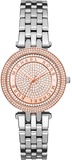  Shop Authentic Michael Kors Darci Rose Gold Dial Silver Steel Strap Watch for Women - MK3446 - Luxxuri