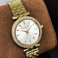 Michael Kors Darci Gold Dial Gold Steel Strap Watch for Women - MK3430