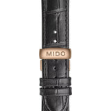  Shop Authentic Mido Commander Automatic Black Dial Black Leather Strap Watch For Men - M021.407.36.411.00 - Luxxuri