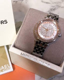  Shop Authentic Michael Kors Darci Rose Gold Dial Silver Steel Strap Watch for Women - MK3446 - Luxxuri