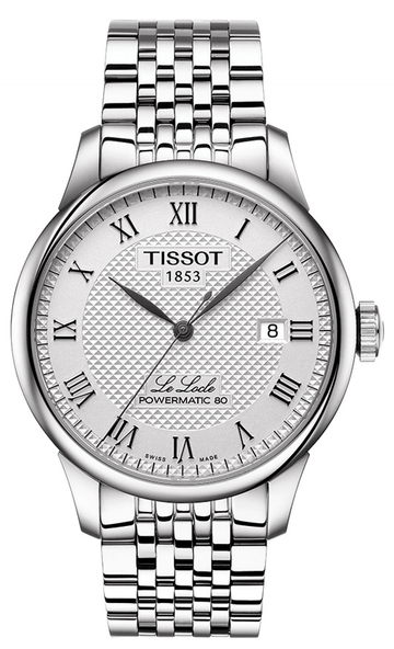  Shop Authentic Tissot Le Locle Powermatic 80 Silver Dal Silver Steel Strap Watch For Men - T006.407.11.033.00 - Luxxuri