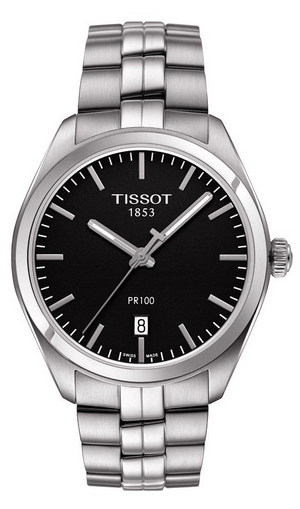 Shop Authentic Tissot PR 100 Sport Chic Quartz Stainless Steel Watch For Men - T101.410.11.051.00 - Luxxuri