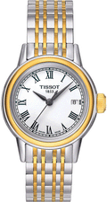  Shop Authentic Tissot Carson Lady White Dial Two Tone Steel Strap Watch For Women - T085.210.22.013.00 - Luxxuri