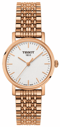  Shop Authentic Tissot T Classic Everytime Small White Dial Rose Gold Mesh Bracelet Watch For Women - T109.210.33.031.00 - Luxxuri