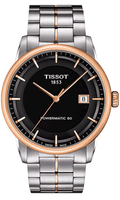  Shop Authentic Tissot Luxury Powermatic 80 Black Dial Silver Steel Strap Watch For Men - T086.407.22.051.00 - Luxxuri