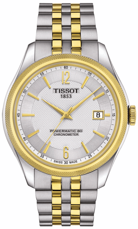  Shop Authentic Tissot Ballade Powermatic 80 Chronometer Silver Dial Two Tone Steel Strap Watch For Men - T108.408.22.037.00 - Luxxuri
