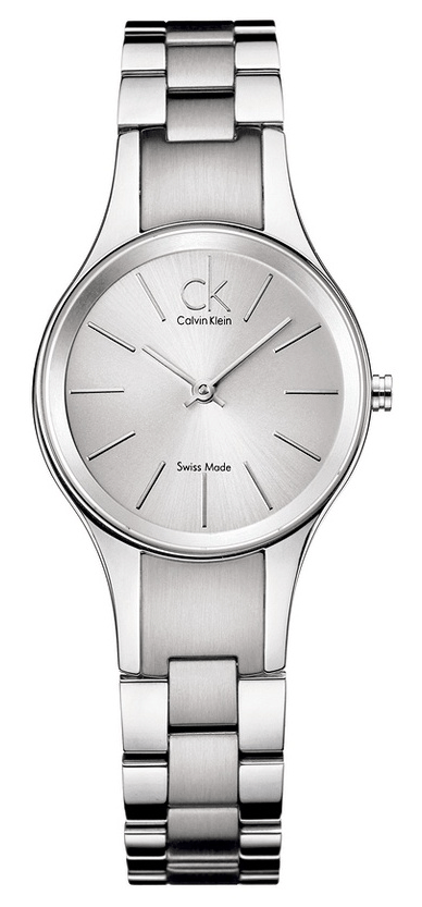  Shop Authentic Calvin Klein Simplicity White Dial Silver Steel Strap Watch for Women - K4323185 - Luxxuri