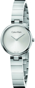  Shop Authentic Calvin Klein Authentic White Dial Silver Steel Strap Watch for Women - K8G23146 - Luxxuri