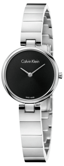  Shop Authentic Calvin Klein Authentic Black Dial Silver Steel Strap Watch for Women - K8G23141 - Luxxuri