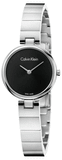  Shop Authentic Calvin Klein Authentic Black Dial Silver Steel Strap Watch for Women - K8G23141 - Luxxuri