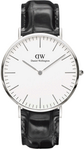  Shop Authentic Daniel Wellington Classic Reading White Dial Black Leather Strap Watch For Men - DW00100028 - Luxxuri