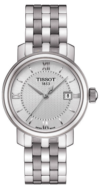  Shop Authentic Tissot T Classic Bridgeport Lady Quartz Stainless Steel Watch For Women - T097.010.11.038.00 - Luxxuri