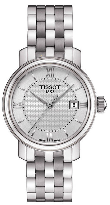  Shop Authentic Tissot T Classic Bridgeport Lady Quartz Stainless Steel Watch For Women - T097.010.11.038.00 - Luxxuri