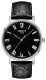  Shop Authentic Tissot Everytime Medium Black Dial Black Leather Strap Watch For Men - T109.410.16.053.00 - Luxxuri
